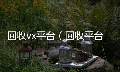 回收vx回收微信号平台（回收平台）